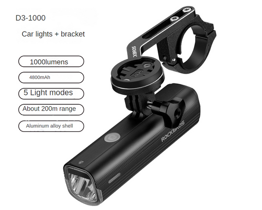 Faro LED Recargable USB para Bicicleta - Luz Frontal Potente para Ciclismo Nocturno - Image 15