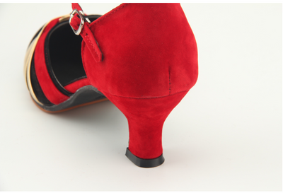 Zapatos de Baile Latino Modernos con Tacón Cuadrado para Mujer - Image 13