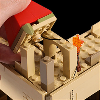 Castillo Medieval con Iluminación LED - Juguete Construcción Bloques - Image 25