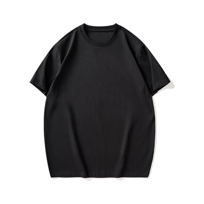 Playera Básica Cuello Redondo Color Sólido con Efecto Fresco - Image 6