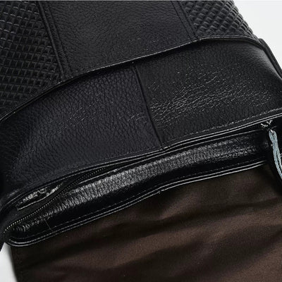 Bolsa Bandolera de Cuero Genuino para Hombre - Piel de Res Premium - Image 8