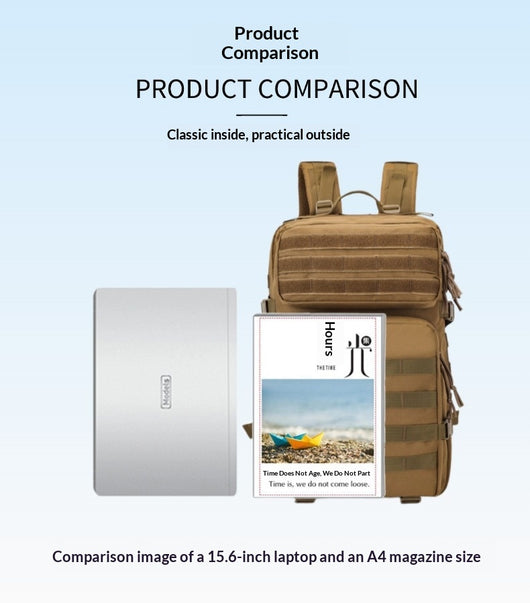 Mochila Táctica 45L para Senderismo - Unisex con Correas Ergonómicas - Image 34