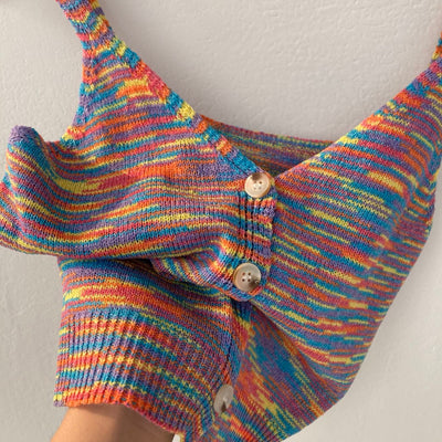 Cardigan Holgado Estilo Universitario para Mujer - Image 71