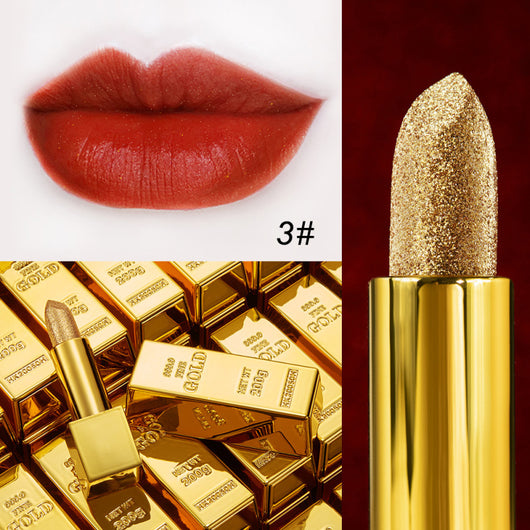 Labial Líquido Mate Velvet con Acabado Dorado - Larga Duración y Resistente - Image 16