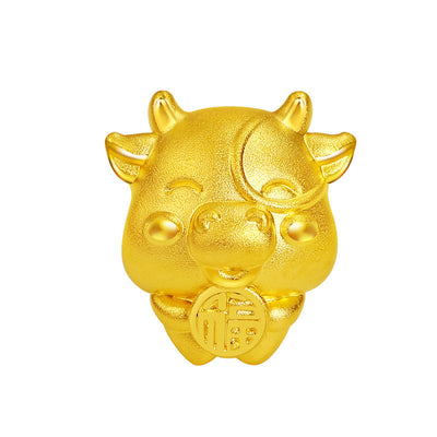 Dije de Oro Pez Bobo 3D en Oro Sólido - Image 9