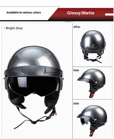 Sistema de Sujeción de Casco Motorcycle American Cruise con Arnés de Seguridad - Image 11