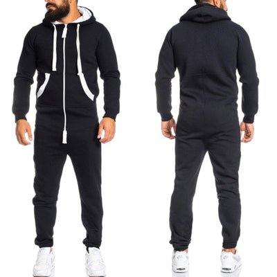 Pijama Enterizo para Hombre con Capucha y Cierre - Image 9