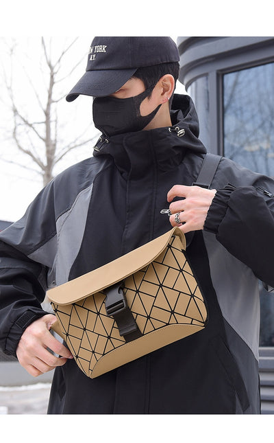 Bolsa Crossbody Hombre Diseño Rombo - Estilo Moderno Rui Camp - Image 22