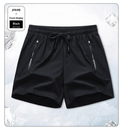 Pantalones Deportivos Hombre Tela Ice Silk Transpirable Ajuste Relajado - Image 26