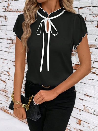 Blusa Tie-Dye con Cuello Redondo para Mujer - Image 20
