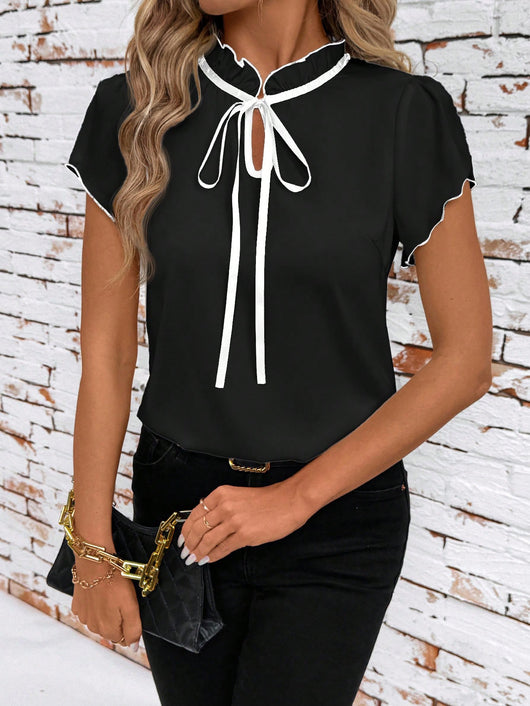 Blusa Tie-Dye con Cuello Redondo para Mujer - Image 20