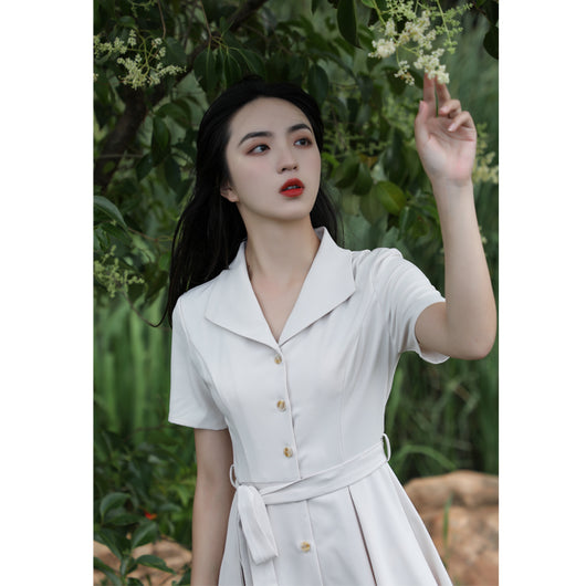 Camisa Blanca Slim Fit con Cuello Elegante para Traje - Image 2