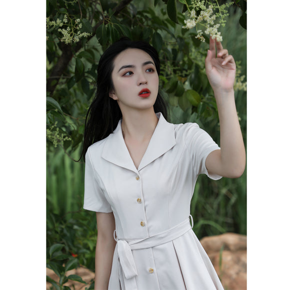 Camisa Blanca Slim Fit con Cuello Elegante para Traje