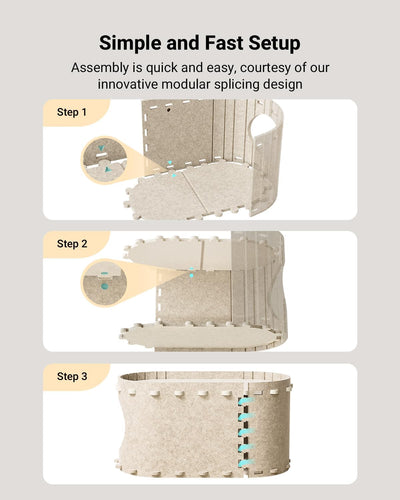 Casa Cueva para Gatos con Túnel Plegable y Resistente a Arañazos - Image 15