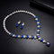 Conjunto de Collar Colgante y Aretes de Dos Piezas