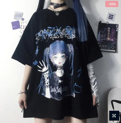 Playera Holgada para Adolescente - Diseño Oscuro Minimalista - Image 11