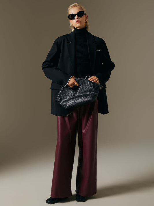 Abrigo de Lana Twill Elegante para Mujer - Image 2
