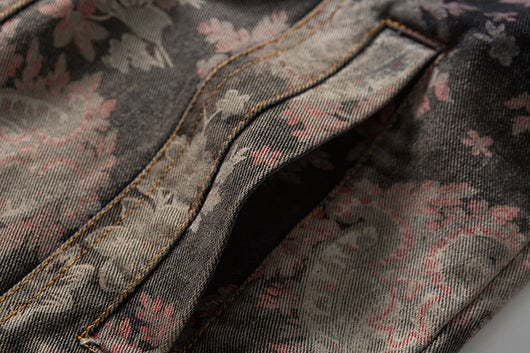 Chaqueta Suelta de Joven con Costuras en Contraste para Hombre - Image 17