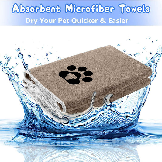 Toalla Absorbente de Microfibra para Mascotas - Secado Rápido - Image 2