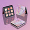 Paleta de Sombras Nacaradas con Purpurina - 9 Colores de Larga Duración