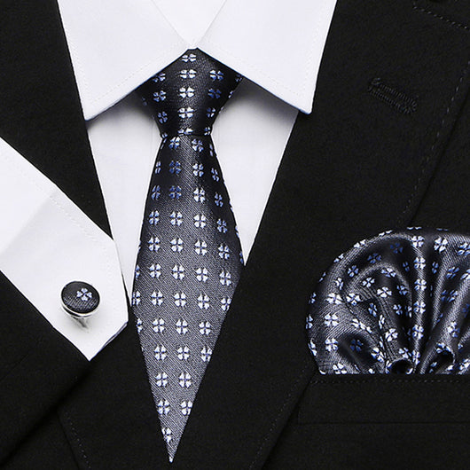 Traje Tres Piezas para Hombre Serie Flor de Anacardo con Corbata - Image 13