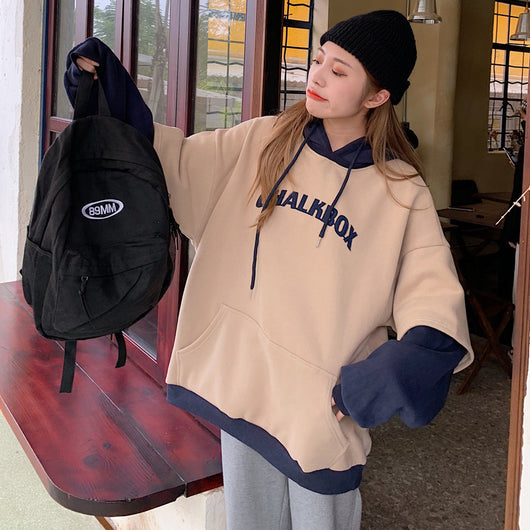 Suéter Deportivo Dos Texturas con Capucha para Mujer - Image 17