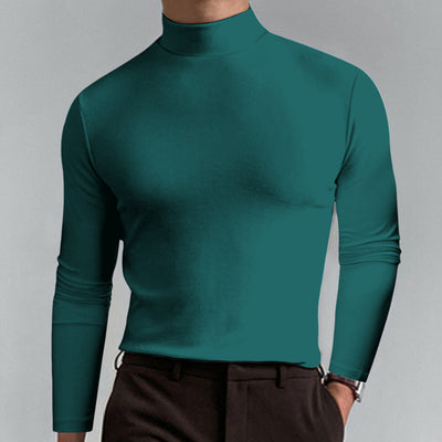 Camiseta Térmica de Cuello Alto Manga Larga para Hombre - Image 6