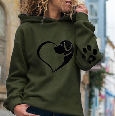 Suéter de Terciopelo Europeo Estampado con Cabeza de Animal para Mujer - Image 8