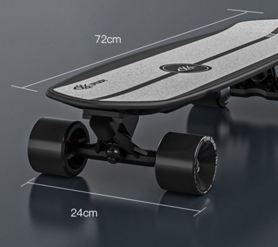 Patineta Eléctrica de Cuatro Ruedas con Doble Motor Integrado - Image 8