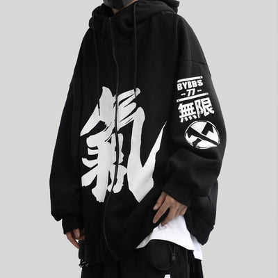 Sudadera con Capucha Hip Hop Oversize - Image 8