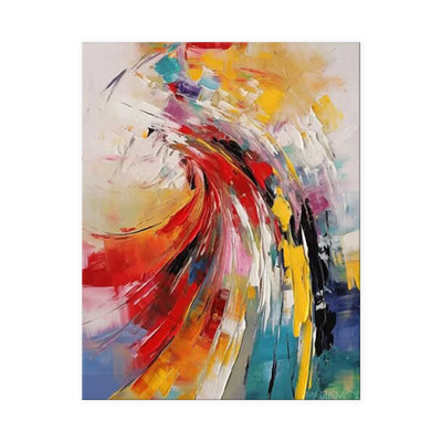 Cuadro Abstracto Moderno Pintado a Mano - Arte en Lienzo para Sala de Estar - Image 5