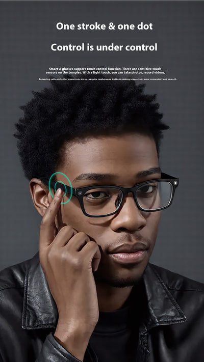 Gafas Inteligentes con Cámara HD Anti-vibración para Grabación Profesional - Image 23