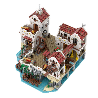 Set de Bloques Arquitectónicos Piratas: La Fortaleza de Eldorado - Image 3