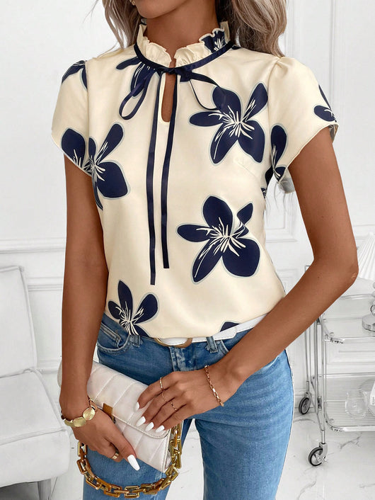 Blusa Tie-Dye con Cuello Redondo para Mujer - Image 14
