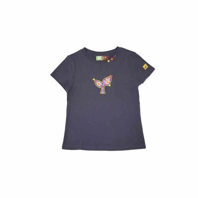 Camiseta Slim Fit Bordada Manga Corta para Mujer - Image 8