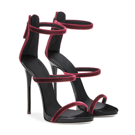 Stiletto con Plataforma Impermeable y Tira Ajustable - Image 5