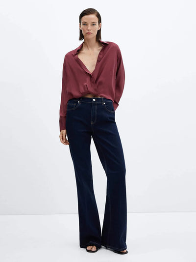 Jeans Skinny Retro Cintura Alta Elástico Tencel - Image 7