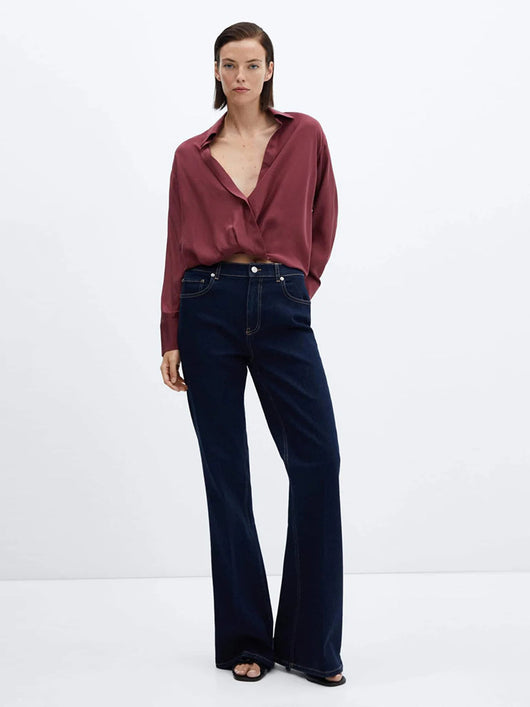 Jeans Skinny Retro Cintura Alta Elástico Tencel - Image 7