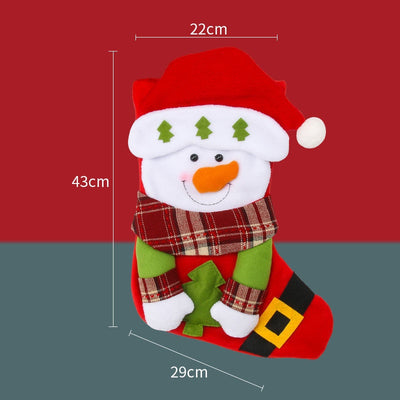 Medias Navideñas Decorativas - Juego de Tamaños Grande, Mediano y Pequeño - Image 22