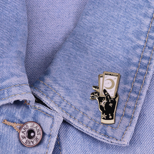 Broche Místico de Mano Luna Tarot - Image 7