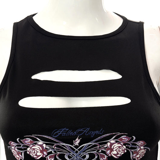 Blusa Casual de Verano Sin Mangas Cuello Redondo Colores Lisos - Image 22
