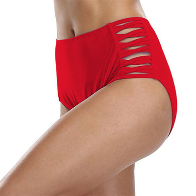 Shorts de Baño Mujer Diseño Calado Colores Sólidos - Image 8