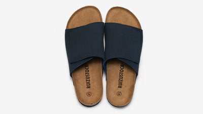 Pantuflas de Corcho y Cuero para Hombre - Sandalias Retro Cómodas - Image 22