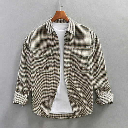 Camisa Casual a Cuadros para Hombre - Colección Primavera Verano - Image 10