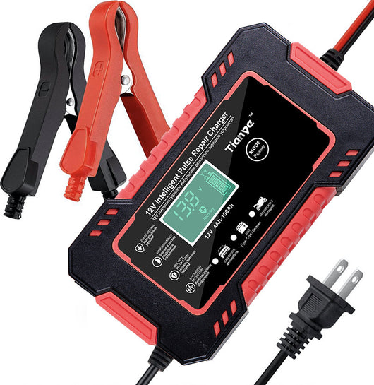 Cargador Inteligente 12V 6A con Pantalla Digital para Motos - Image 12