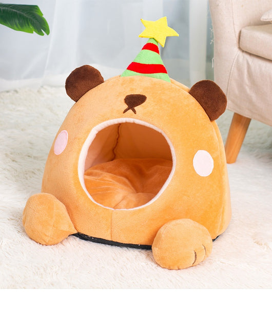 Cama Gato Estrella de la Suerte - Nido Cálido para Todas las Estaciones - Image 13