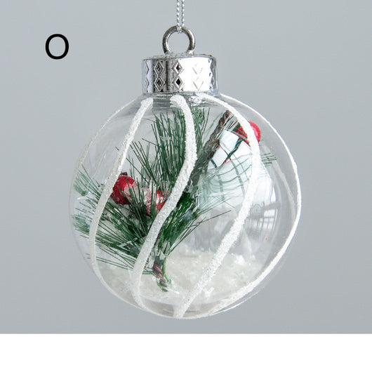 Bola de Navidad Decorativa 8cm - Plástico PET Pintado Premium - Image 31