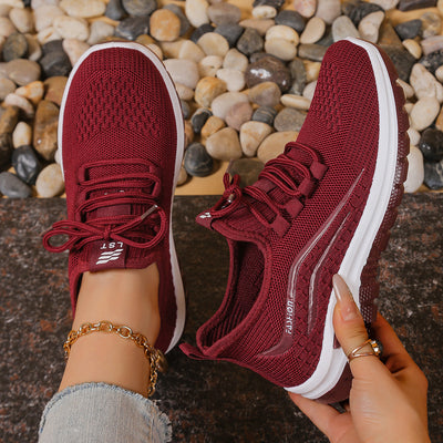 Tenis Deportivos Casuales con Malla para Mujer - Image 4