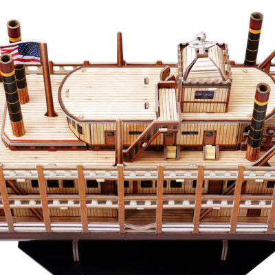 Modelo de Barco de Vapor del Río Mississippi - Puzzle 3D Estéreo - Image 3