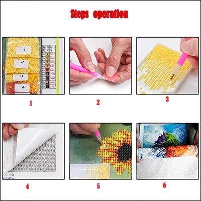 Cuadro de Diamantes 5D Redondo - Pintura Religiosa DIY para el Hogar - Image 13